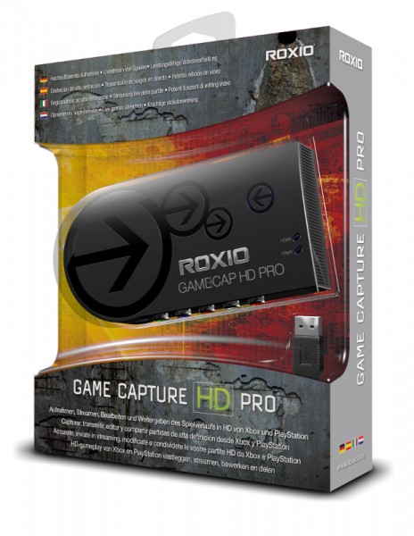 Roxio Game Capture HD PRO DEUTSCH, BOX