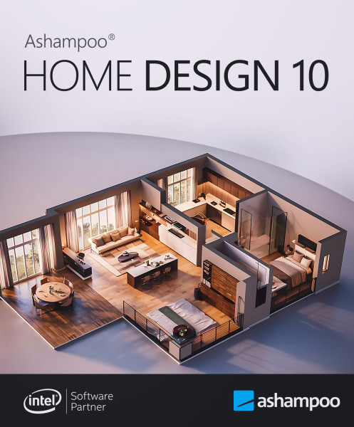 Ashampoo Home Design 10, Windows 11/10, 1 PC, Dauerlizenz, Digitaler Download