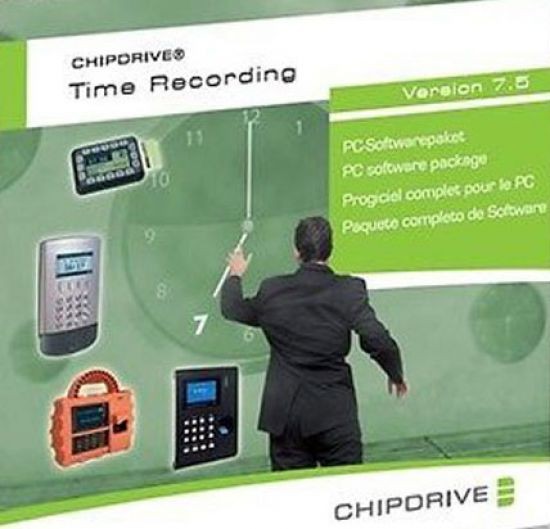 SCM Chipdrive Timerecording (Zeiterfassung) Software Version 7.5, Download