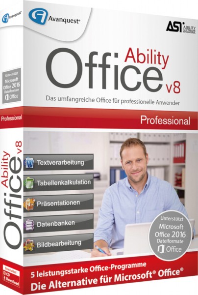 Ability Office 8 Professional BOX mit CD