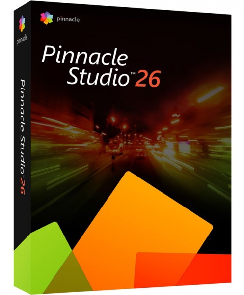 PINNACLE STUDIO 26 (2023) Standard, Windows 11/10 64-Bit, Deutsch, Code in a Box
