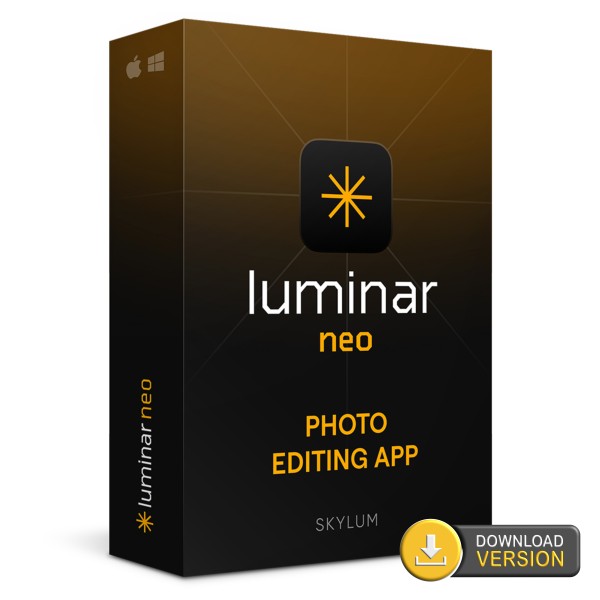 Skylum Luminar NEO Dauerlizenz für 2Geräte Mac/Windows10/11 Digitaler Download