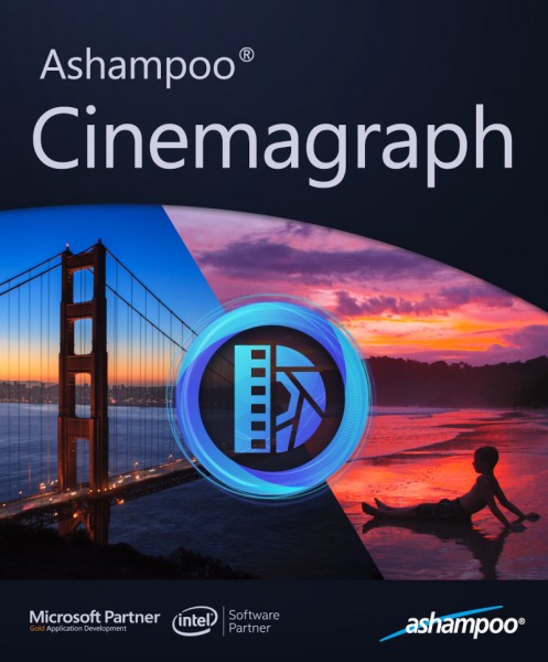 Ashampoo Cinemagraph, Windows 11/10/8/7, 1 PC, Dauerlizenz, Download