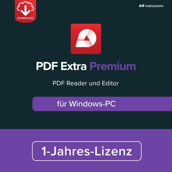 MobiPDF Extra Premium, 1 PC 1 Jahr, Download