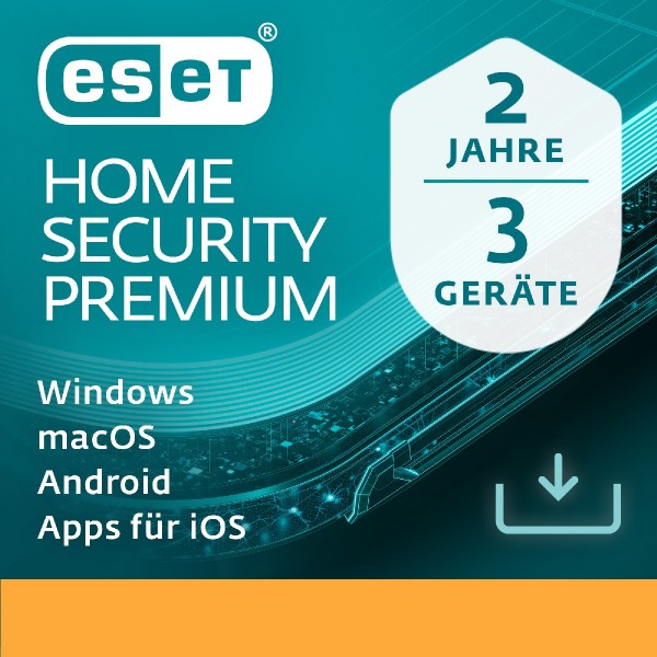 ESET HOME Security Premium 3 Geräte, 2 Jahre DEUTSCH, Download