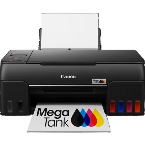 Canon PIXMA G650 MegaTank A4 Tintenstrahldrucker, Fotodrucker, W-LAN, schwarz