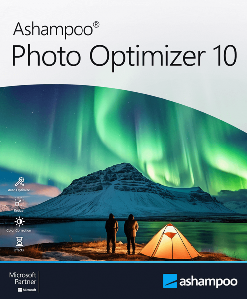 Ashampoo Photo Optimizer 10, Windows 11/10 64-Bit, 1 PC, Dauerlizenz, Download