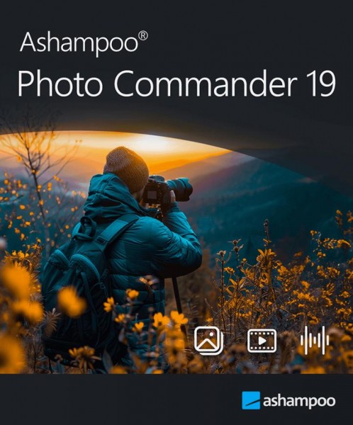 Ashampoo Photo Commander 19, Windows 10/11 1 PC, Dauerlizenz, Digitaler Download