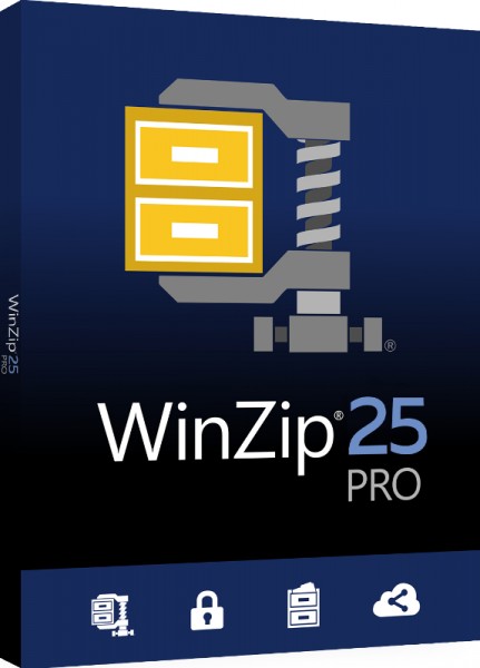 WinZip 25 PRO 1 PC, Dauerlizenz, BOX