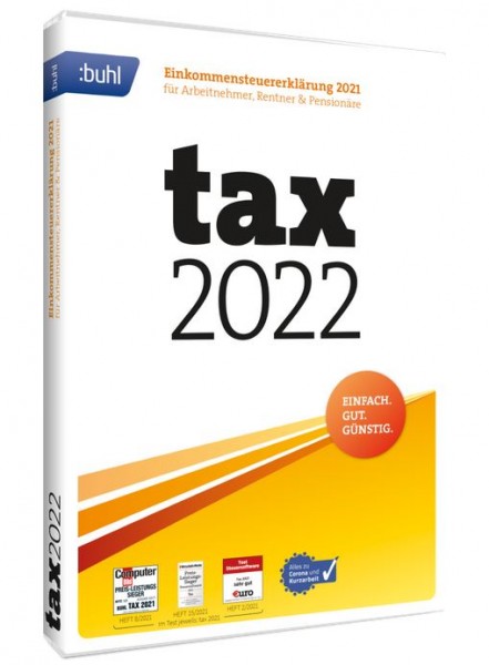 BUHL tax 2022 (für das Steuerjahr 2021), Download