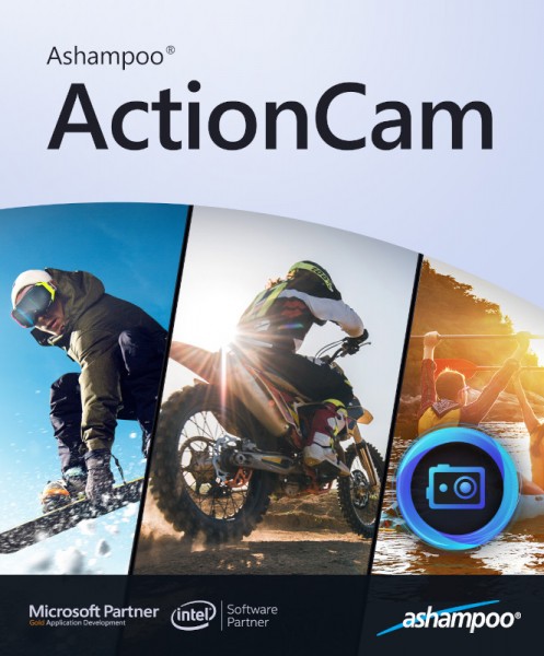 Ashampoo ActionCam, Windows 11/10/8/7, 1 PC, Dauerlizenz, Download