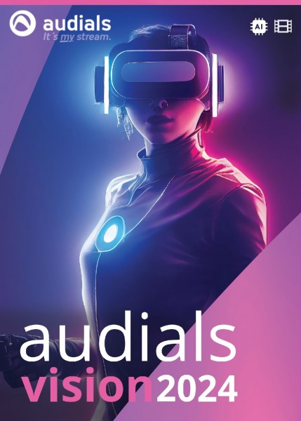 Audials Vision 2024, Dauerlizenz, Download