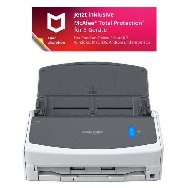 Fujitsu (Ricoh) ScanSnap iX1400 Do­ku­men­ten­scan­ner, Duplex, USB 3.2 mit ADF