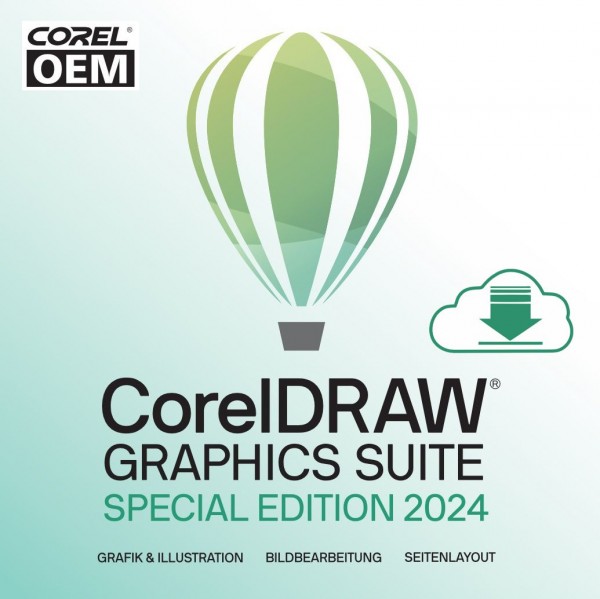 CorelDRAW Graphics Suite Special Edition 2024 OEM (Win10/11-64bit), Dauerlizenz, Download