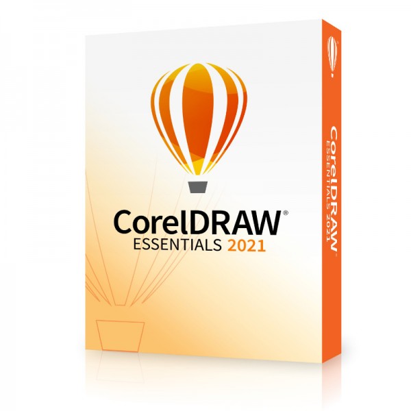 CorelDRAW Essentials 2021 inkl. PHOTO PAINT Essentials, Windows 10/11 (64 Bit), Box