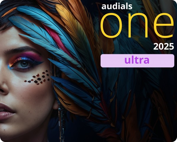 Audials One 2025 ULTRA, Vollversion, Dauerlizenz, Windows 10/11, Download