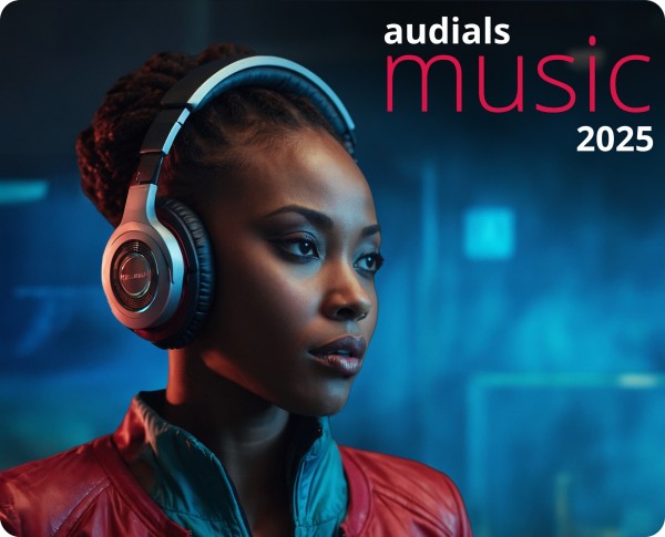 Audials Music 2025, Vollversion, Dauerlizenz, Windows 10/11, Download