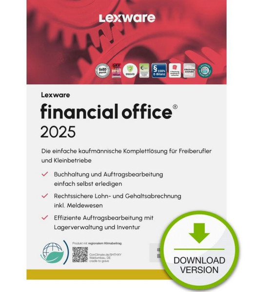Lexware financial office 2025 (365-Tage Version) Digitaler Download