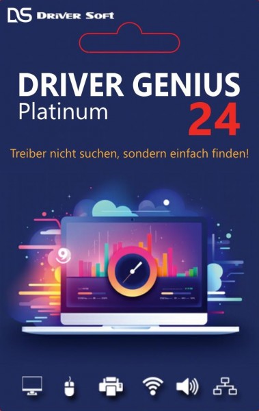 Driver Genius 24 Platinum (2024), 3 PC, 1 Jahr, Keycard