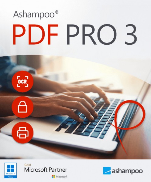Ashampoo PDF Pro 3, Windows, 1 PC, Dauerlizenz, Download
