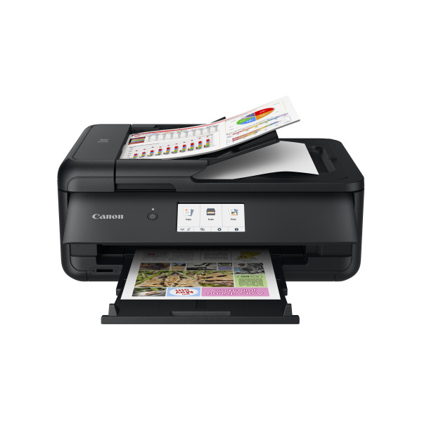 Canon PIXMA TS9550a A3 Farb-Tintenstrahl-Multifunktionsdrucker 3 in 1 schwarz
