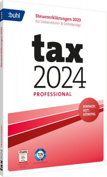 BUHL tax 2024 Professional (für das Steuerjahr 2023), Download