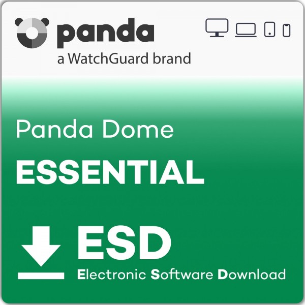 Panda DOME Essential 2026, 5 Geräte, 2 Jahre, Digitaler Download, DE