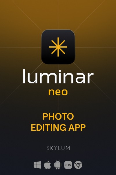 Skylum Luminar NEO Dauerlizenz CrossDevice 2Geräte + 3Mobile Digitaler Download