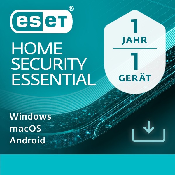 ESET HOME Security Essential 1 Gerät, 1 Jahr DEUTSCH, Download