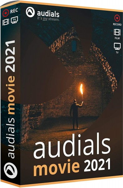 Audials Movie 2021, Box (Code in a Box)