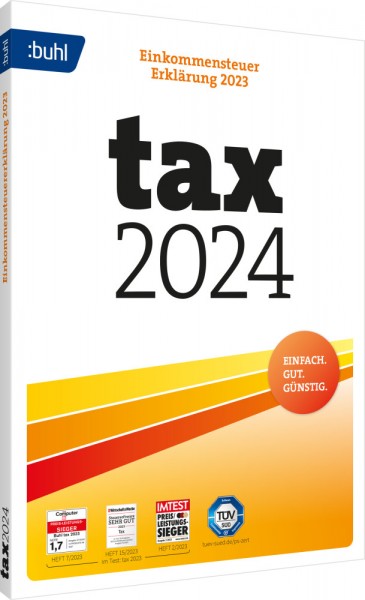 BUHL tax 2024 (für das Steuerjahr 2023), Windows 11/10, Download