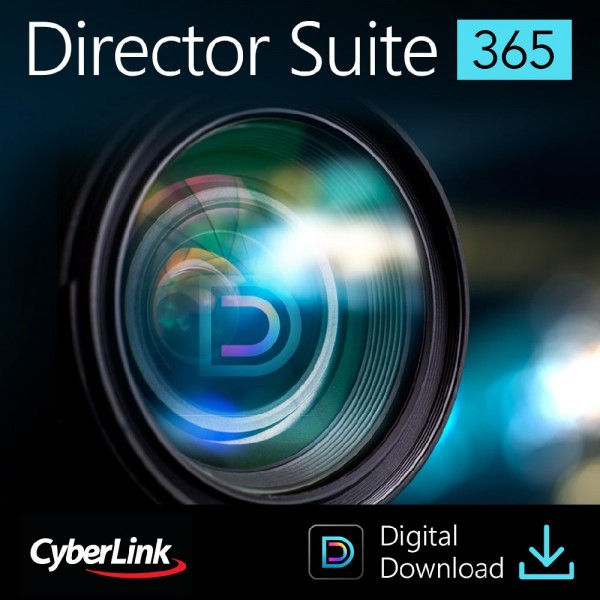Cyberlink Director Suite 365, 1 PC, 1Jahr, Windows, Download