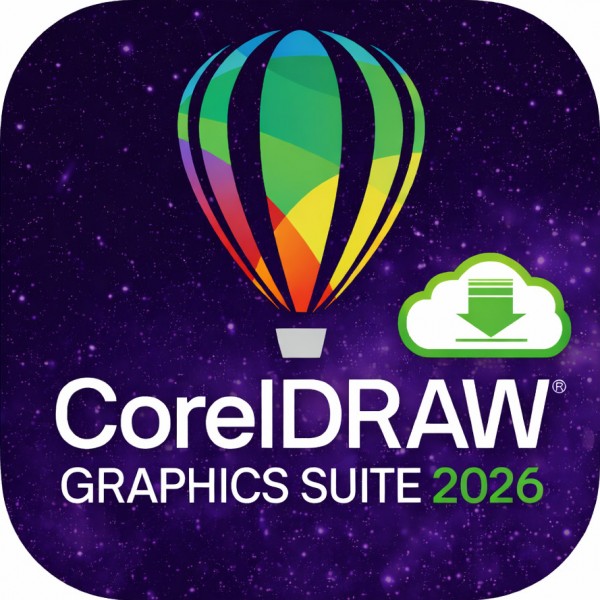 CorelDRAW Graphics Suite 2026 inkl KI Dauerlizenz Win10/11Mac Digitaler Download