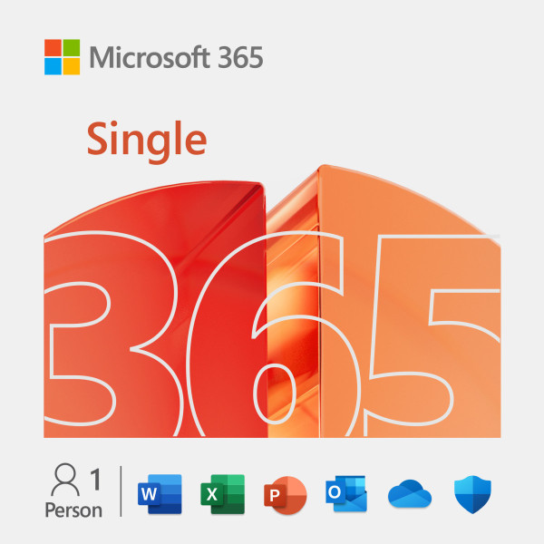 Microsoft Office 365 Single, 1 Nutzer 1 Jahr 5 Geräte Deutsch Digitaler Download