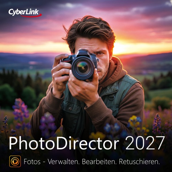 Cyberlink PhotoDirector 2027 Ultra Dauerlizenz, Windows, Digitaler Download