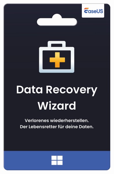 EaseUS Data Recovery WizardProfessional Dauerlizenz 1PC LifetimeUpg Karte perDHL