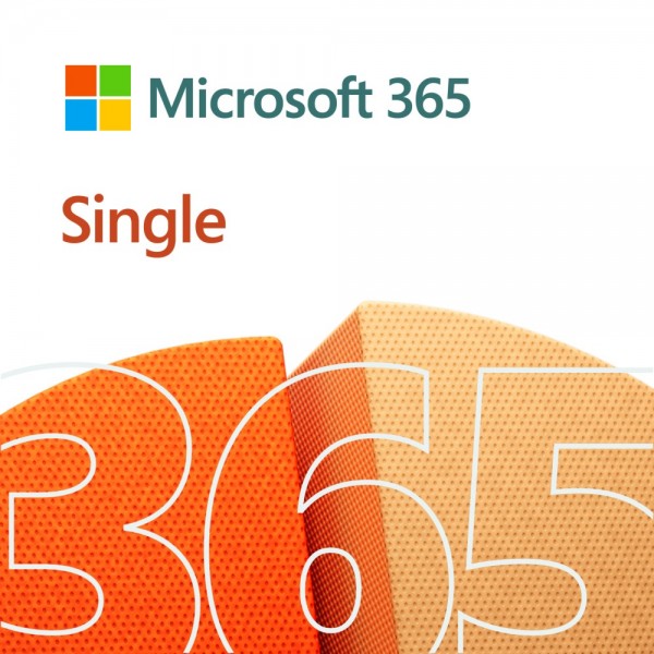 Microsoft Of­fice 365 Single, (Personal) 1 Nutzer, 1 Jahr, 5 Geräte (Win, Mac, Android, iOS)Download