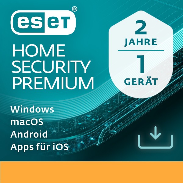 ESET HOME Security Premium 1 Gerät, 2 Jahre DEUTSCH, Download