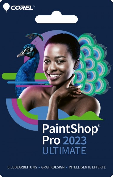 COREL PaintShop Pro 2023 ULTIMATE, Keycard, Dauerlizenz, Windows 11/10, Deutsch