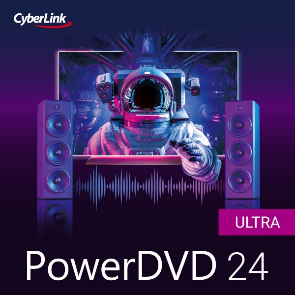 Cyberlink PowerDVD 24, Ultra, Dauerlizenz, Windows 11/10, Digitaler Download