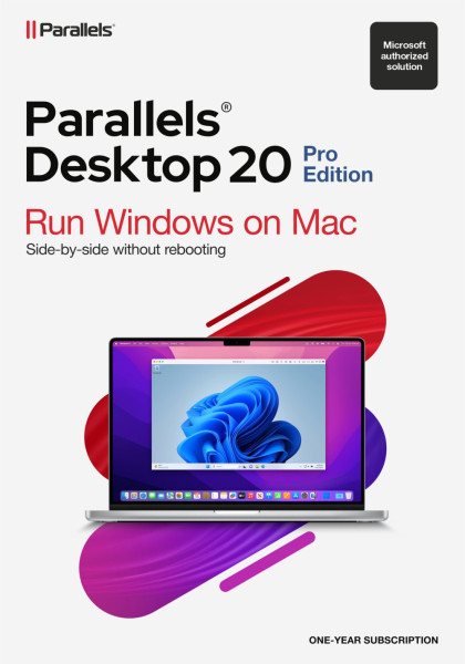Parallels Desktop 20 PRO für MAC 1 Jahr Digitaler Download