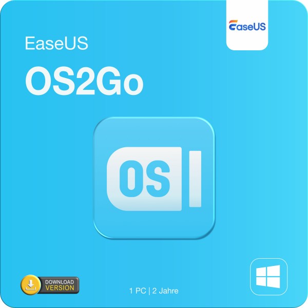 EaseUS OS2Go Professional - Windows - 1 PC, 2 Jahre Digitaler Download