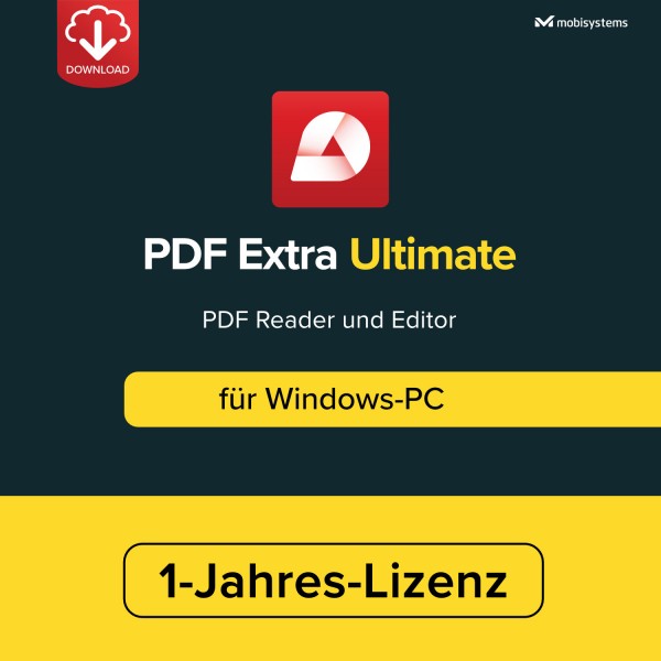 MobiPDF Extra Ultimate, 1 PC (Windows) und 2 Mobilgeräte 1 Jahr, Download