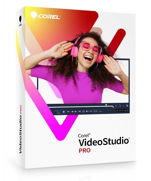 Corel VideoStudio 2023 PRO Deutsch, Windows 64 Bit, (Code in a Box)