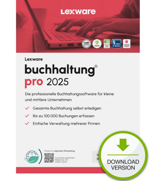 Lexware buchhaltung pro 2025 (365-Tage Version) Digitaler Download