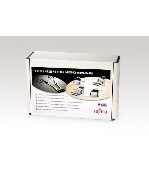 Fujitsu Verbrauchsmaterialien-Kit für fi-6130(Z) 6230(Z) 6140(Z) 6240(Z)