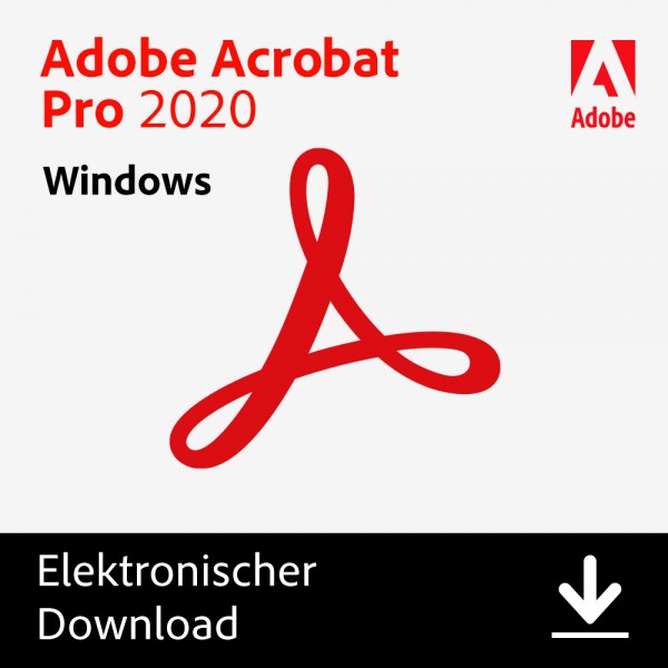 Adobe Acrobat PRO 2020 OEM, Windows, zeitlich unbegrenzt, Digitaler Download