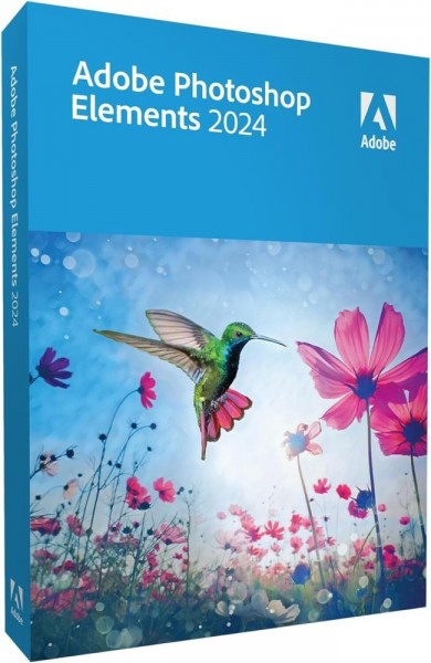 Adobe Photoshop Elements 2024 Vollversion, Dauerlizenz, Windows10/11 64-bit, Download