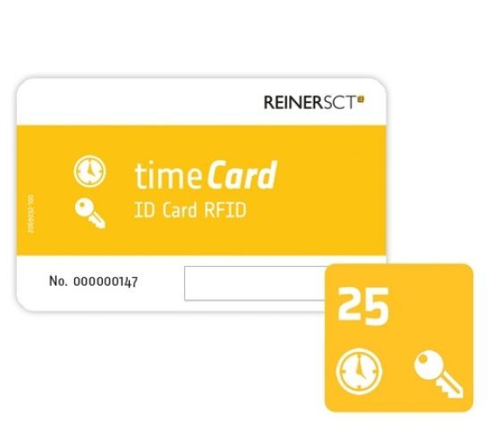 REINER SCT timeCard RFID Chipkarten 25 Stk. (DES)