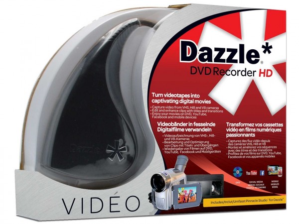 Dazzle DVD Recorder HD inkl. Software für Windos, BOX